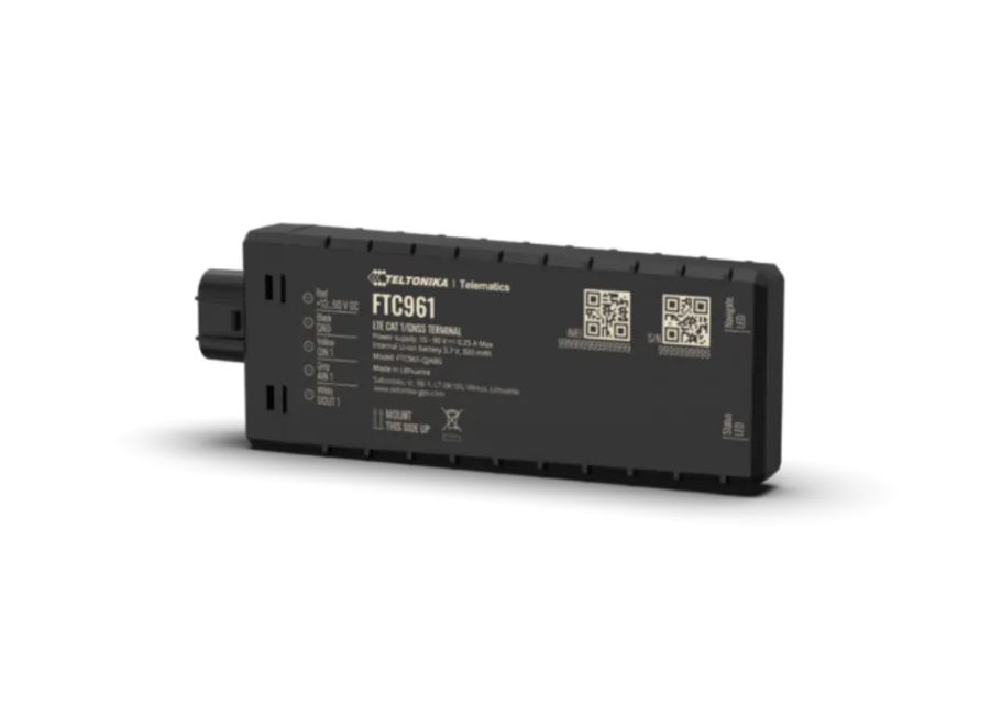 Teltonika FTC961 4G LTE jármű GPS nyomkövető – IP69K védettség és 1,8 m pontosság