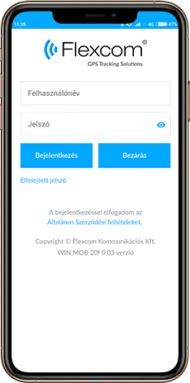 Flexcom Mobil Nyomkövető Szoftver